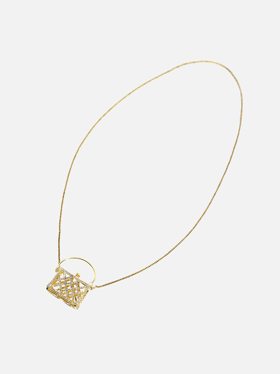 The Golden Duo: Unleashing Glamour with a Metallic Bodychain and Mini Purse