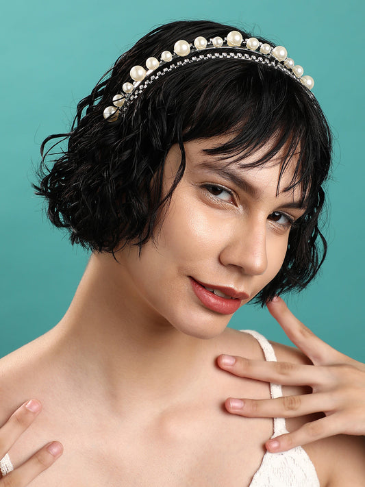 Silver-Plated Hairband