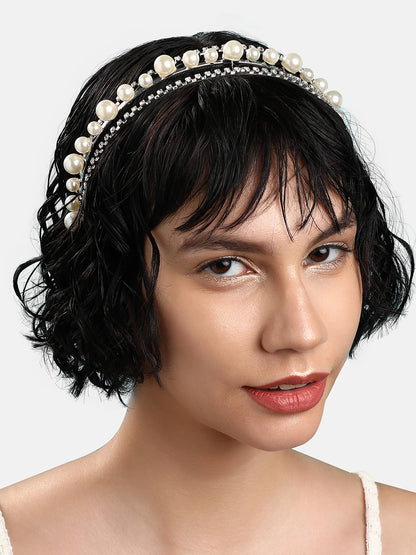 Silver-Plated Hairband