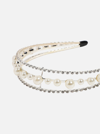 Silver-Plated Hairband