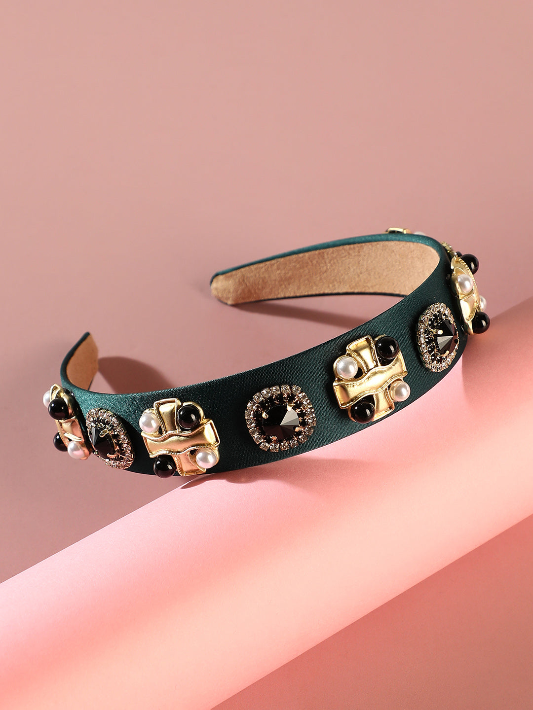Green Color Hairband