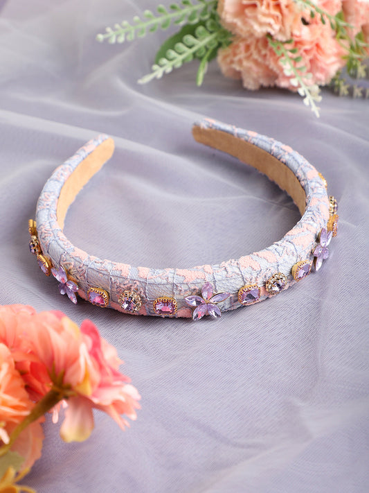 Purple Color Hairband