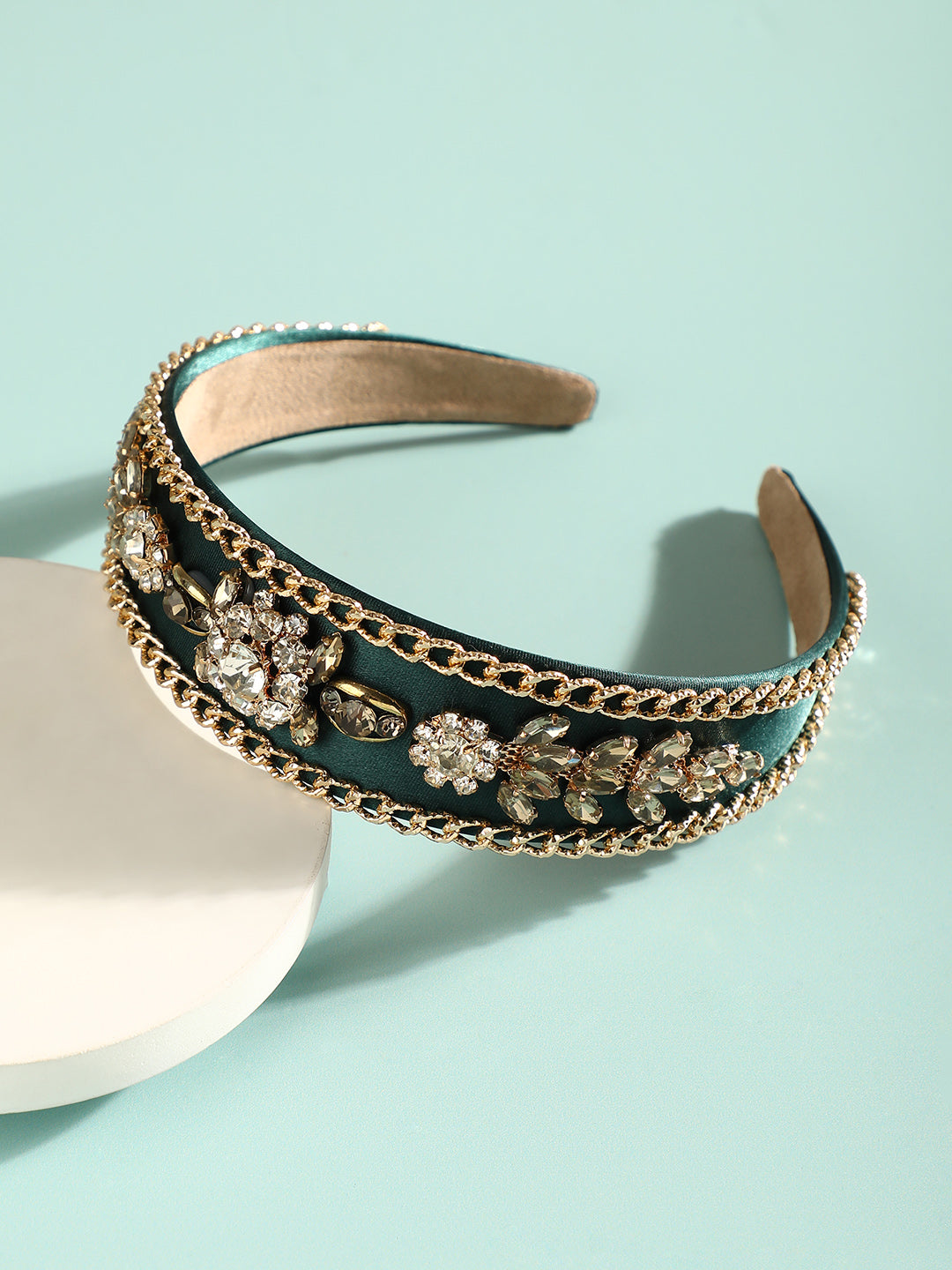 Green Color Hairband