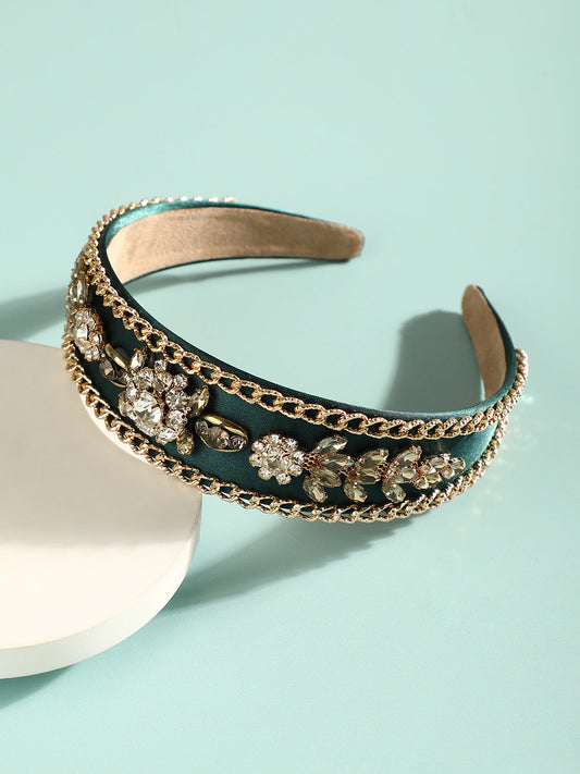 Green Color Hairband