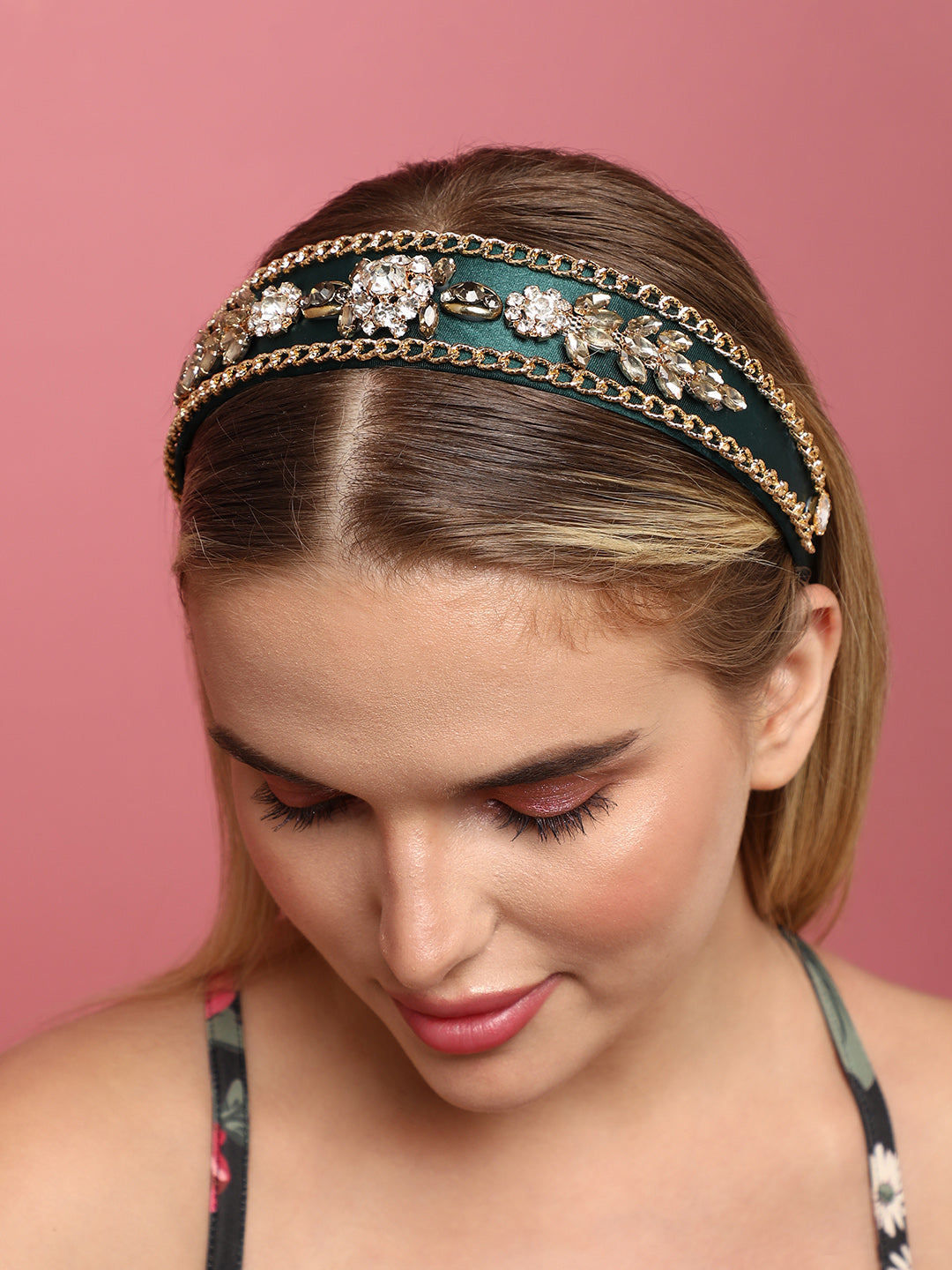 Green Color Hairband