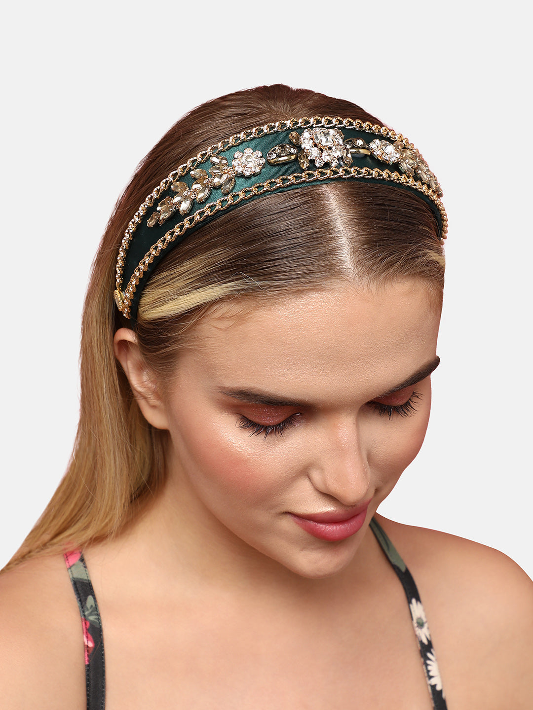 Green Color Hairband