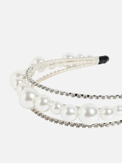 Silver-Plated Hairband