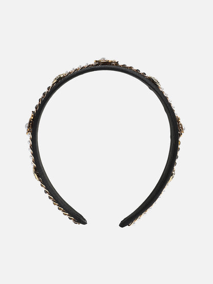 Fashionably Adorned: The Embellished Hairband Statement