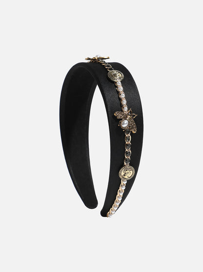 Fashionably Adorned: The Embellished Hairband Statement