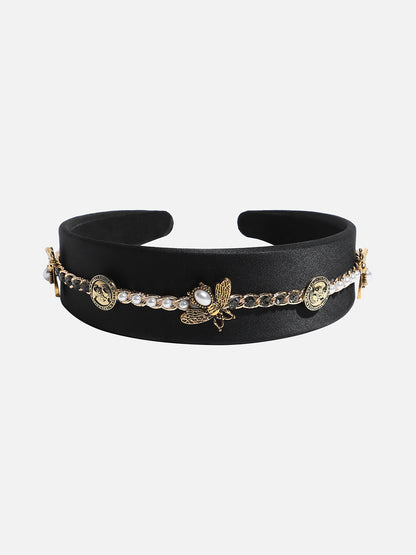 Fashionably Adorned: The Embellished Hairband Statement