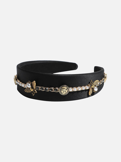 Fashionably Adorned: The Embellished Hairband Statement