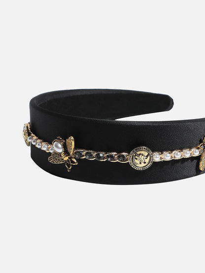 Fashionably Adorned: The Embellished Hairband Statement