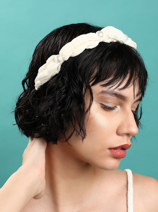 Cream Color Hairband