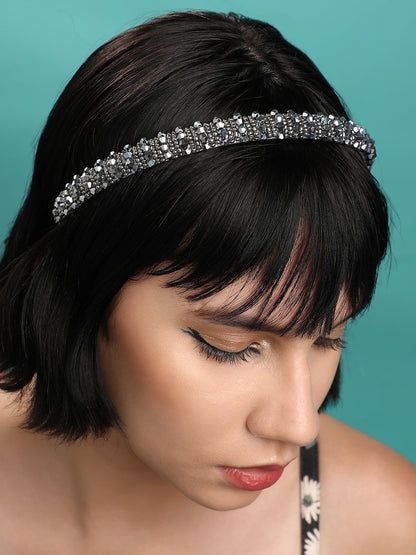 Grey Color Hairband