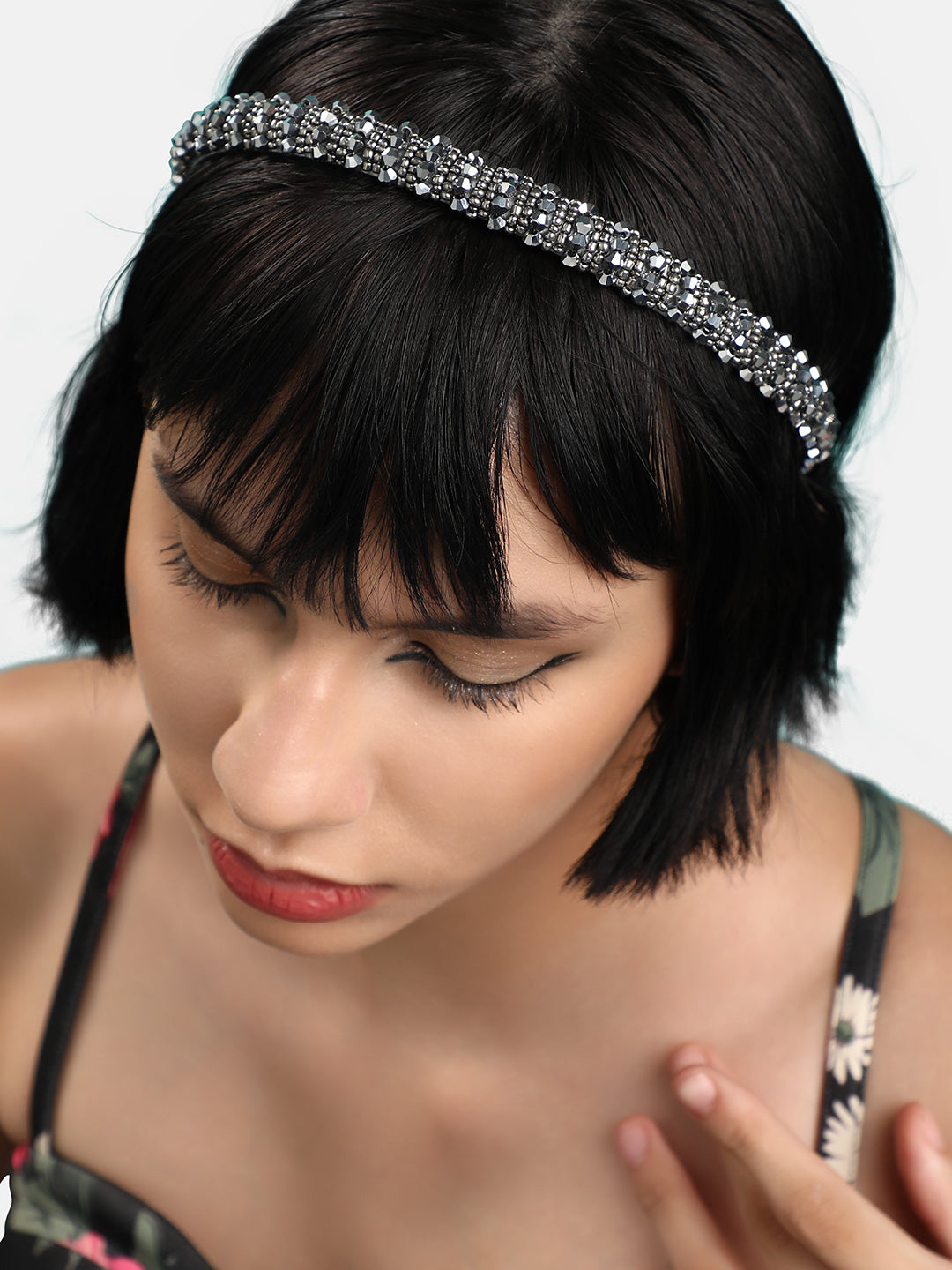 Grey Color Hairband
