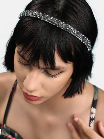 Grey Color Hairband