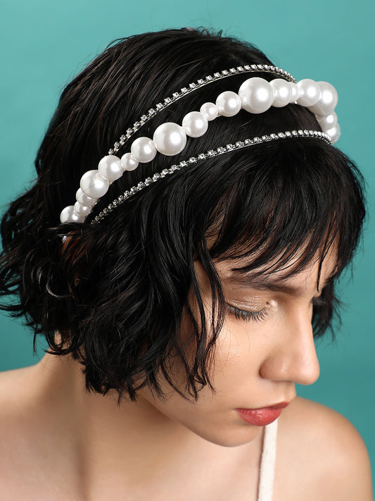 Silver-Plated Hairband