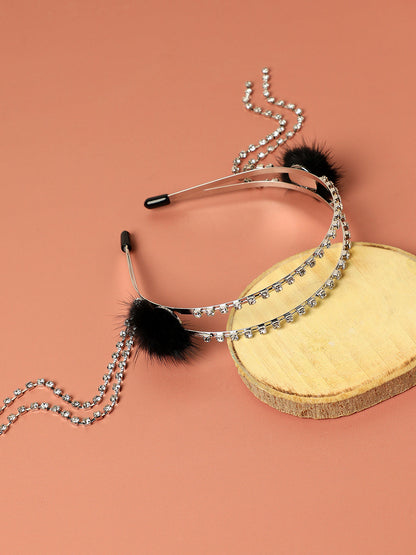 Jeweled Tresses: Enhancing Hairstyles with an Embellished Hairband