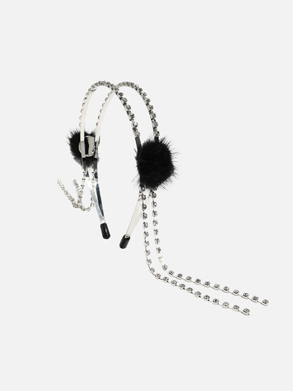 Jeweled Tresses: Enhancing Hairstyles with an Embellished Hairband
