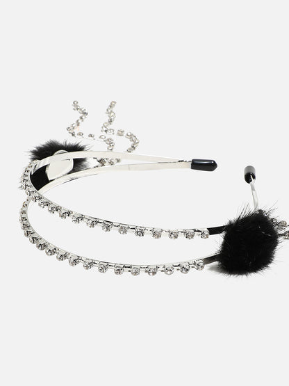 Jeweled Tresses: Enhancing Hairstyles with an Embellished Hairband