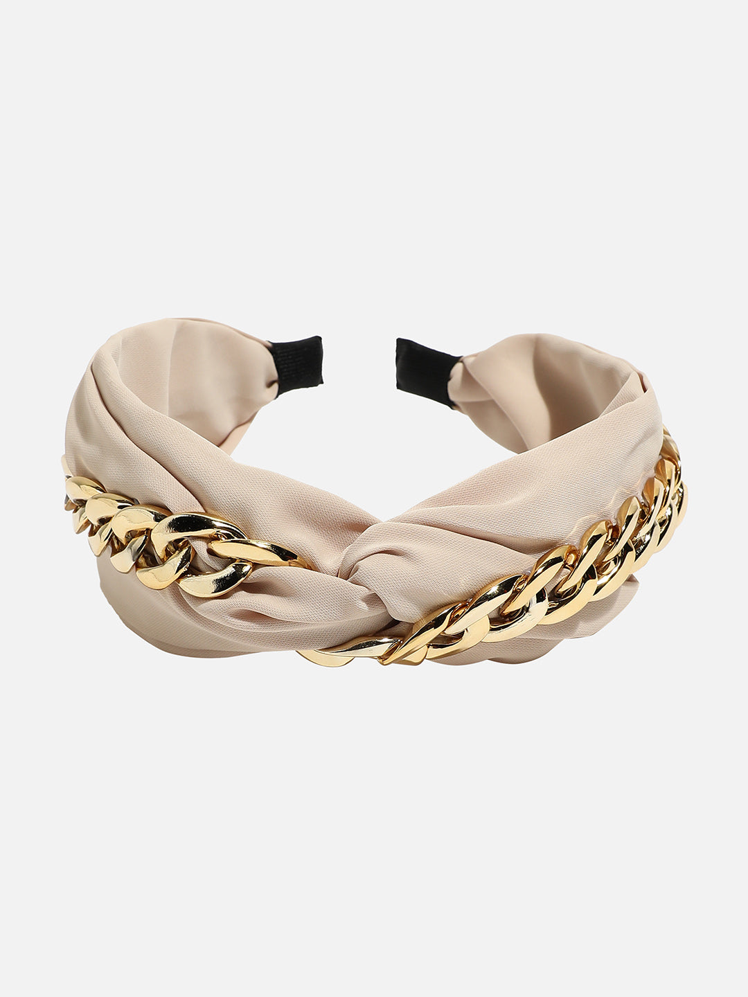 Glamour Halo: Adorned with an Embellished Hairband