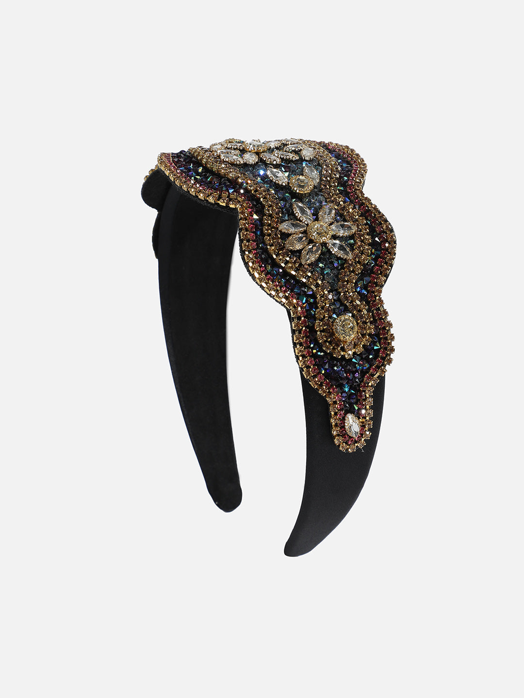 Royal Aura: The Enchanting Embellished Hairband