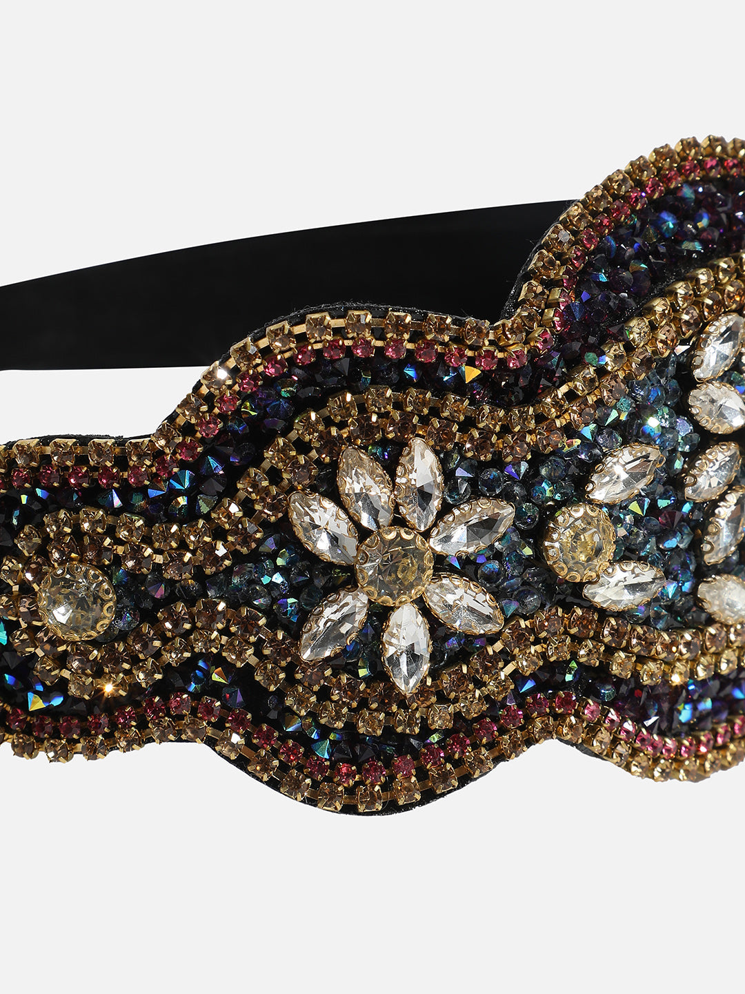 Royal Aura: The Enchanting Embellished Hairband