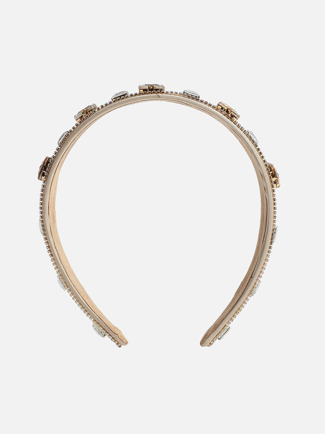 Jeweled Elegance: Crown Your Look with an Embellished Hairband