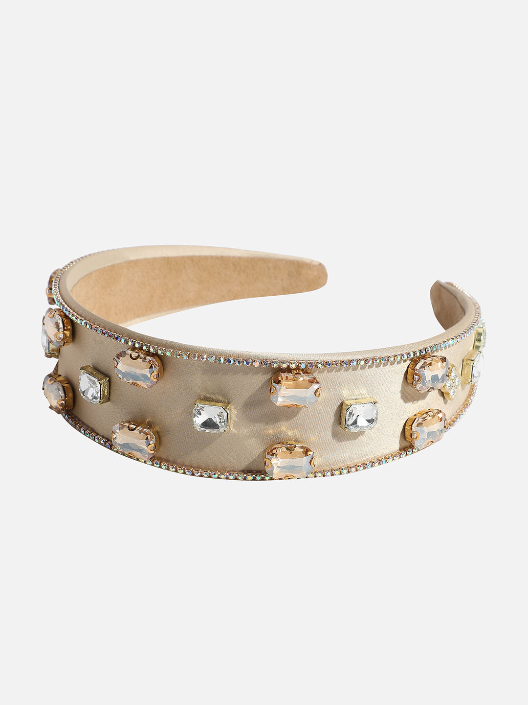 Jeweled Elegance: Crown Your Look with an Embellished Hairband
