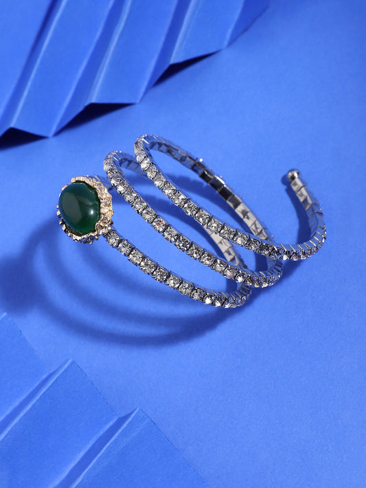 Silver-Plated Wraparound