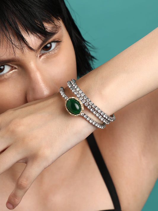 Silver-Plated Wraparound