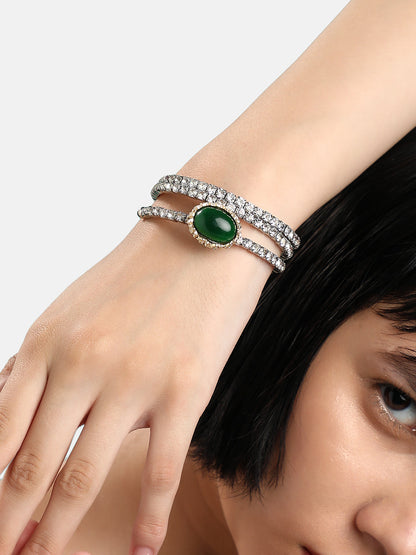Silver-Plated Wraparound