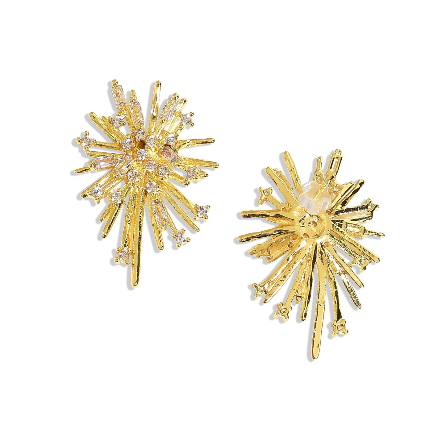 Gold-Plated Studs Earrings