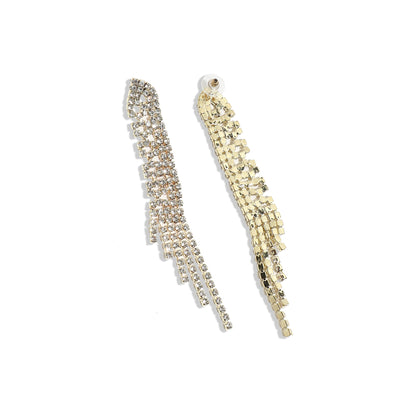 Gold-Plated Drop Earrings Earrings