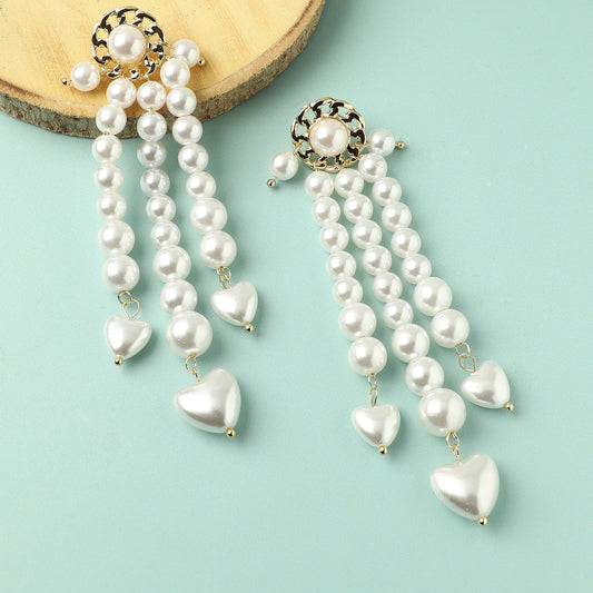 Gold-Plated Drop Earrings Earrings