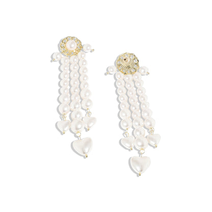 Gold-Plated Drop Earrings Earrings