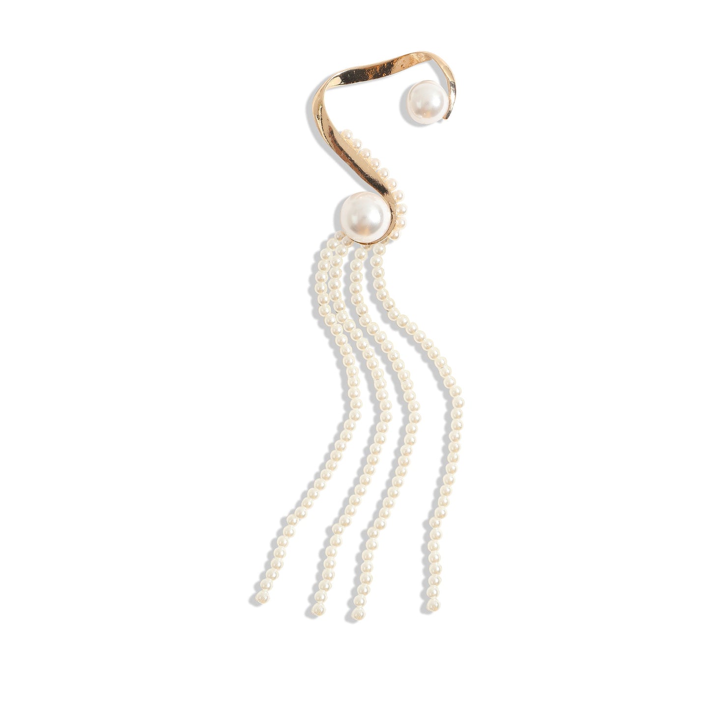 Gold-Plated Drop Earrings Earrings