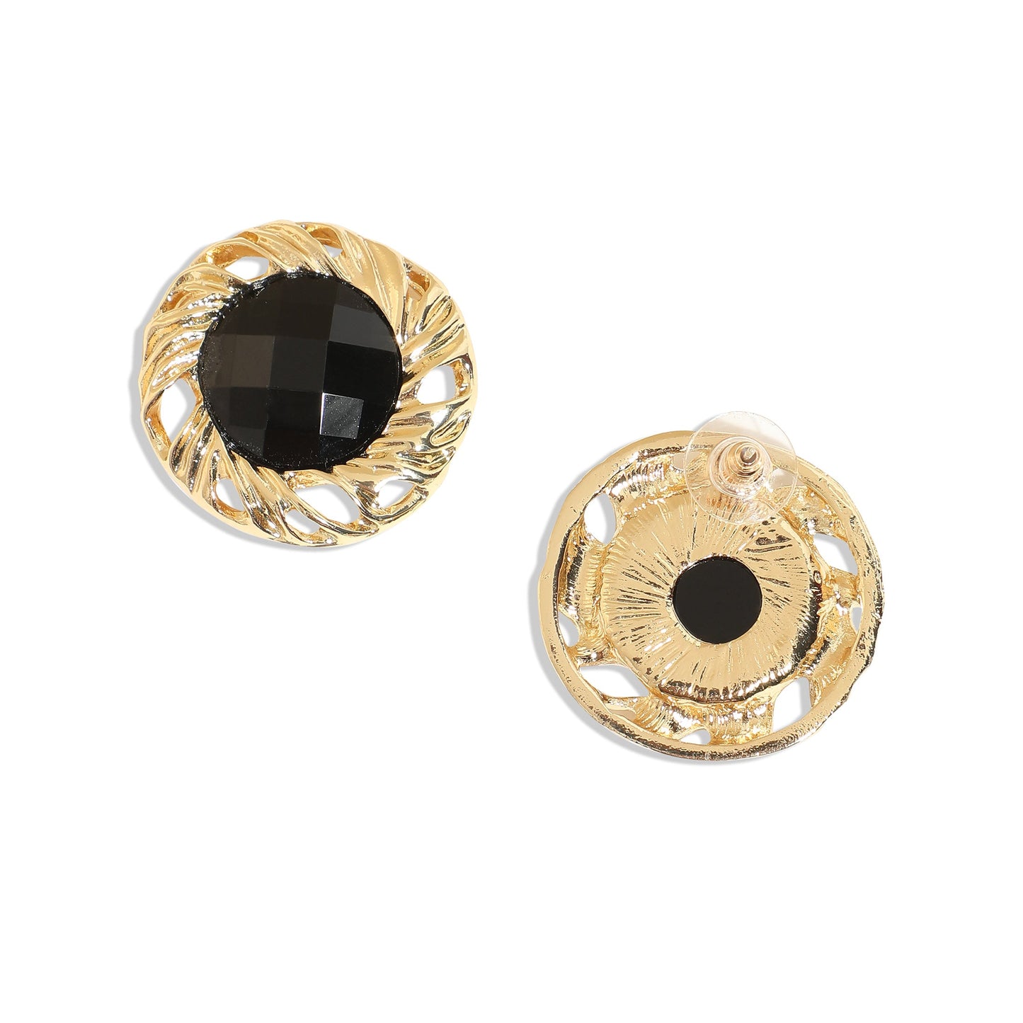 Gold-Plated Studs Earrings