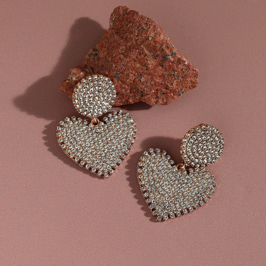 Gold-Plated Drop Earrings Earrings