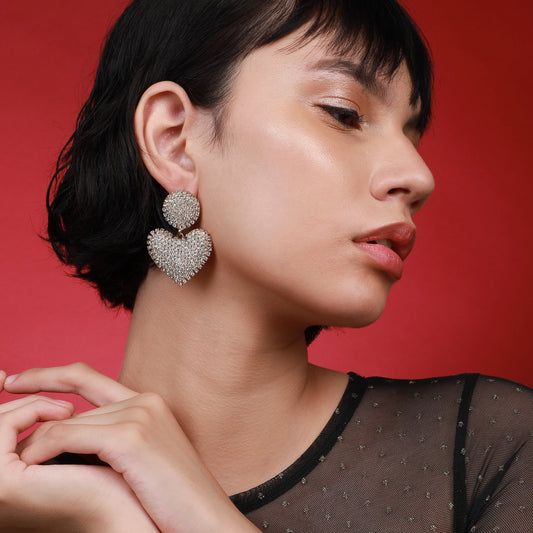 Gold-Plated Drop Earrings Earrings