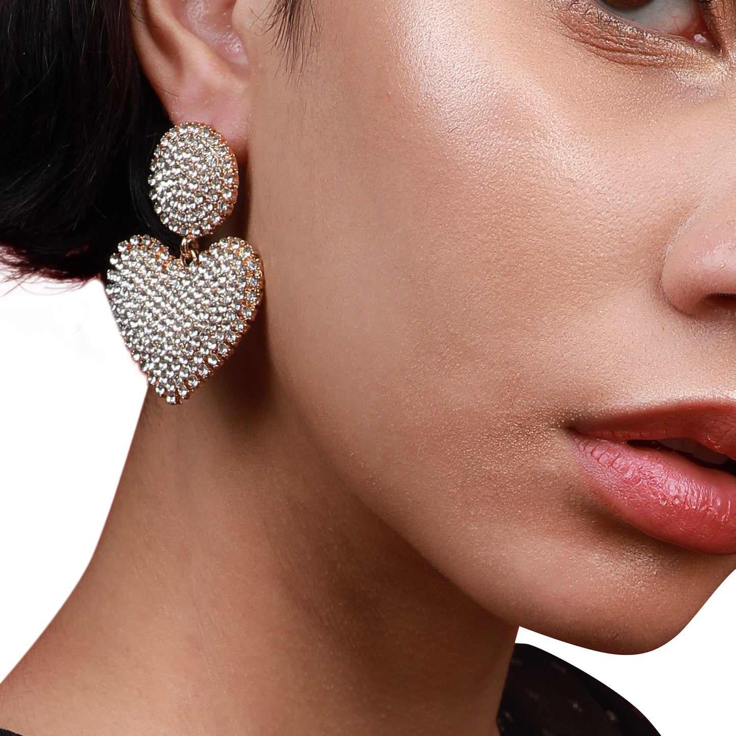 Gold-Plated Drop Earrings Earrings