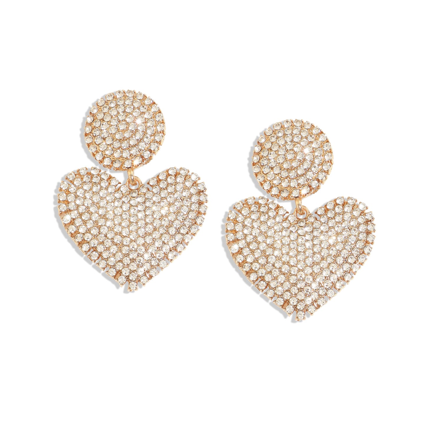 Gold-Plated Drop Earrings Earrings