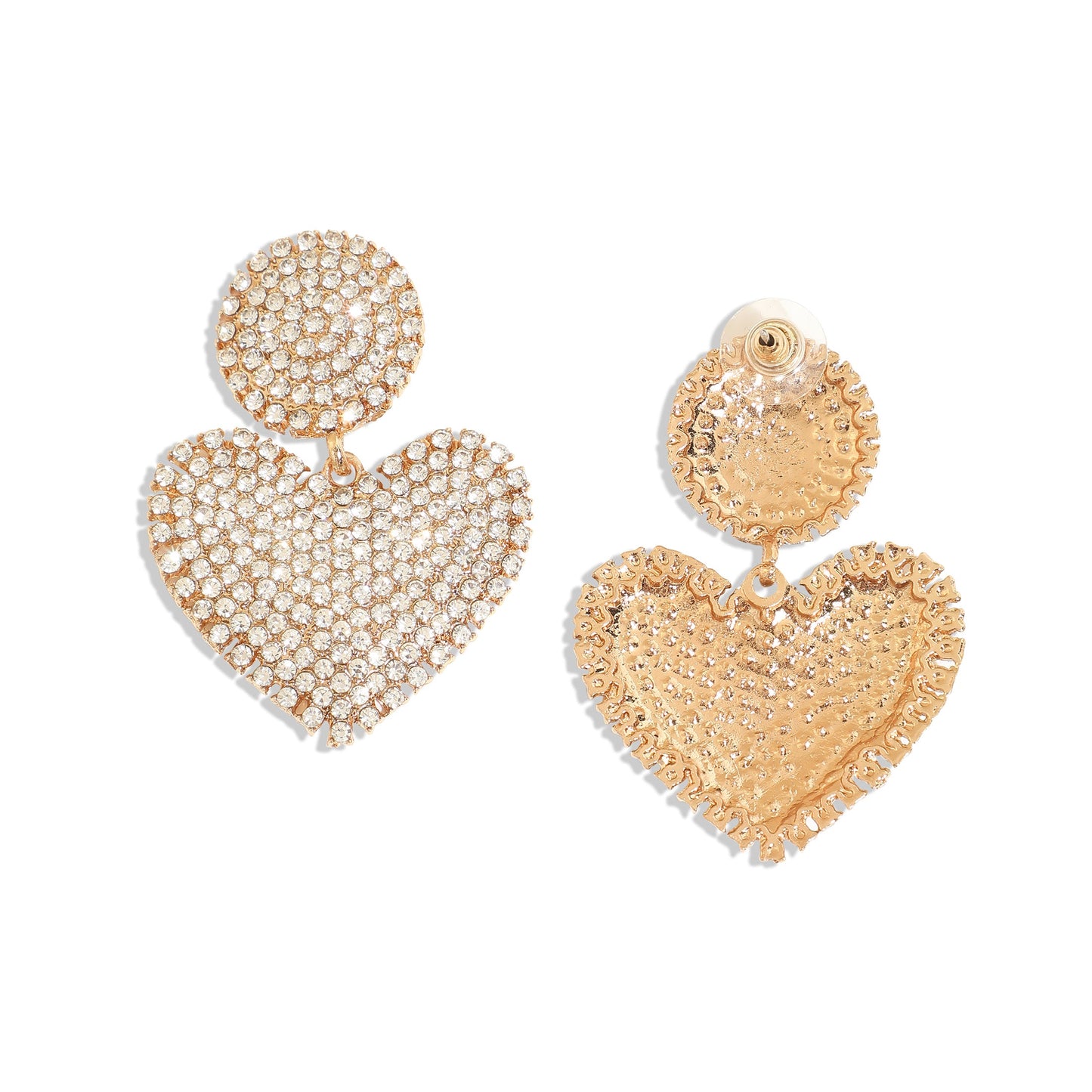 Gold-Plated Drop Earrings Earrings