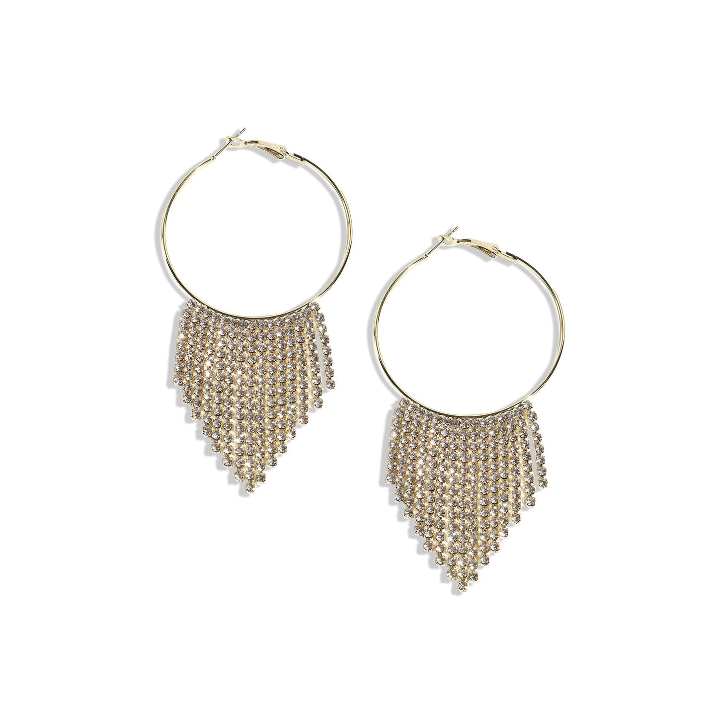 Gold-Plated Hoop Earrings Earrings