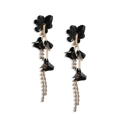 Gold-Plated Drop Earrings Earrings