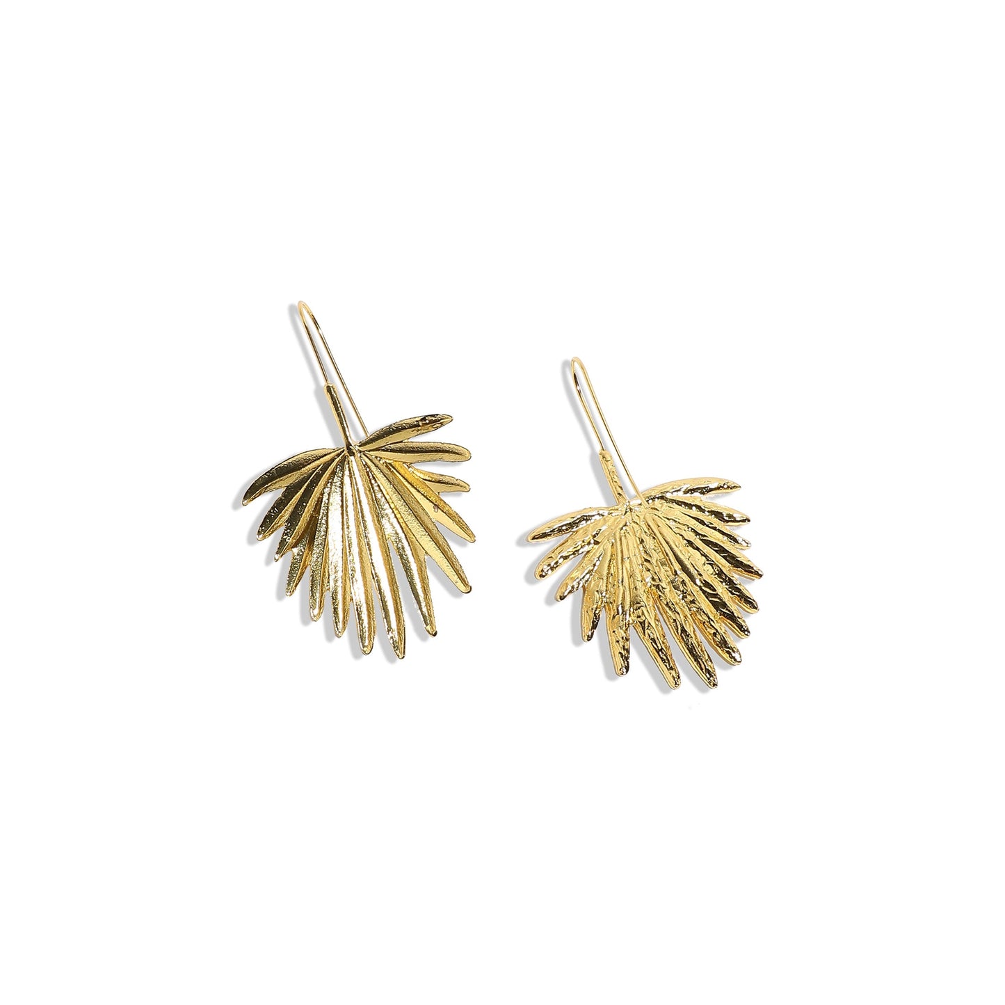 Gold-Plated Drop Earrings Earrings