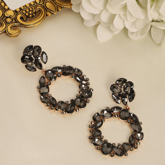 Gold-Plated Drop Earrings Earrings