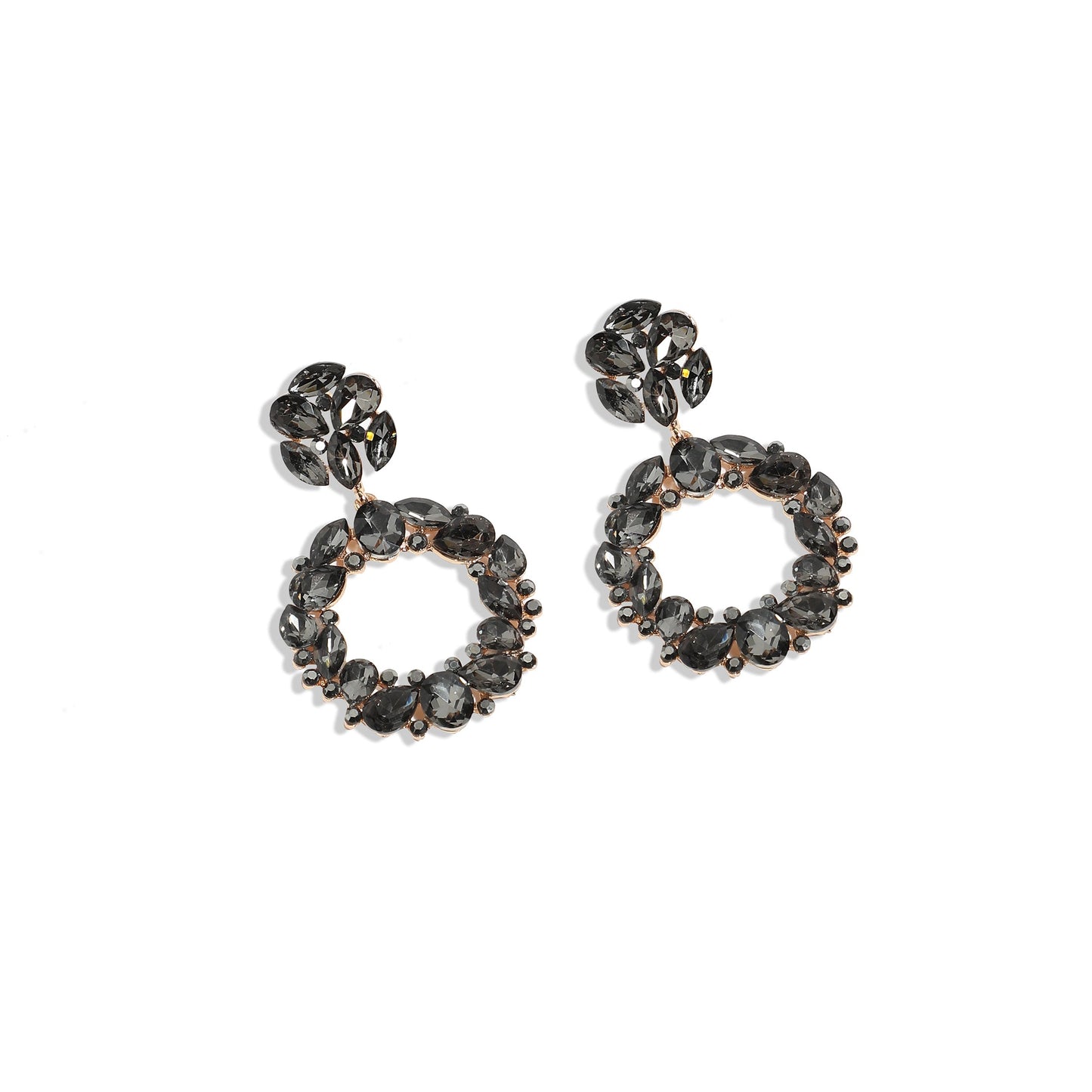 Gold-Plated Drop Earrings Earrings
