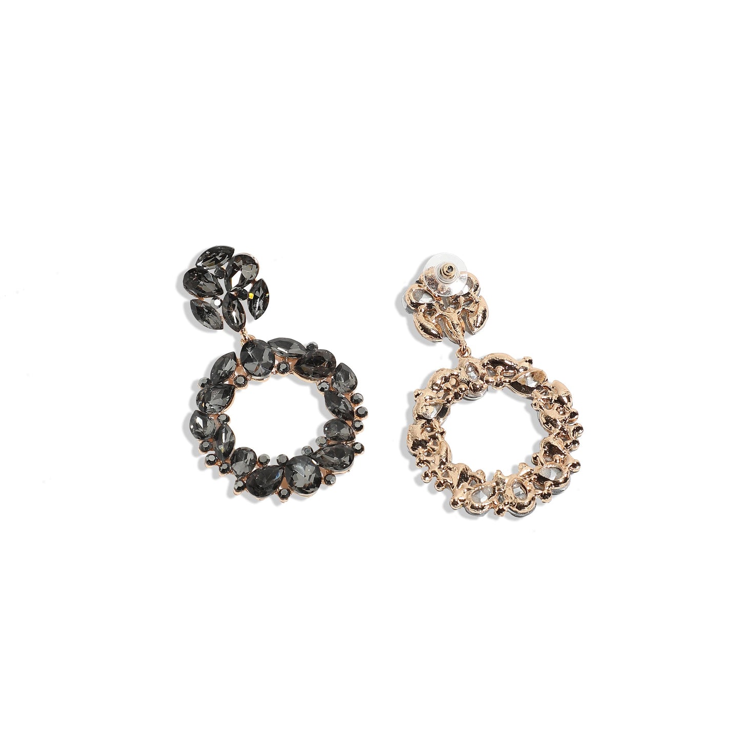 Gold-Plated Drop Earrings Earrings
