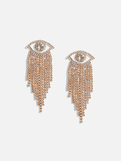 Sparkling Drops Glamorous Earrings